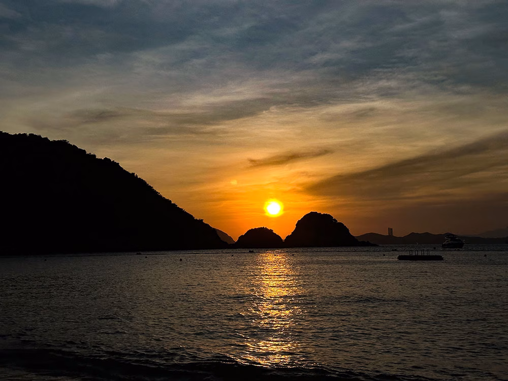 Sunset from West Kowloon